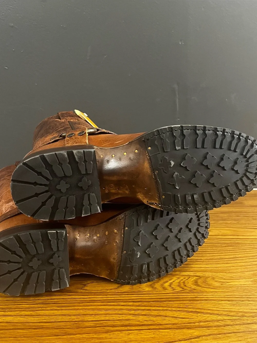 NIB Stetson Men’s Harness Boots